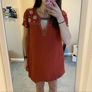 Abercrombie rust color dress. Size small.